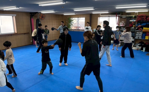 第一回パパママ空手体験会