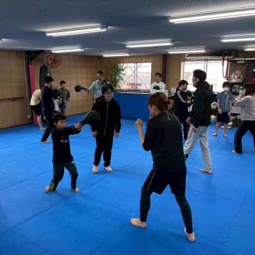第一回パパママ空手体験会