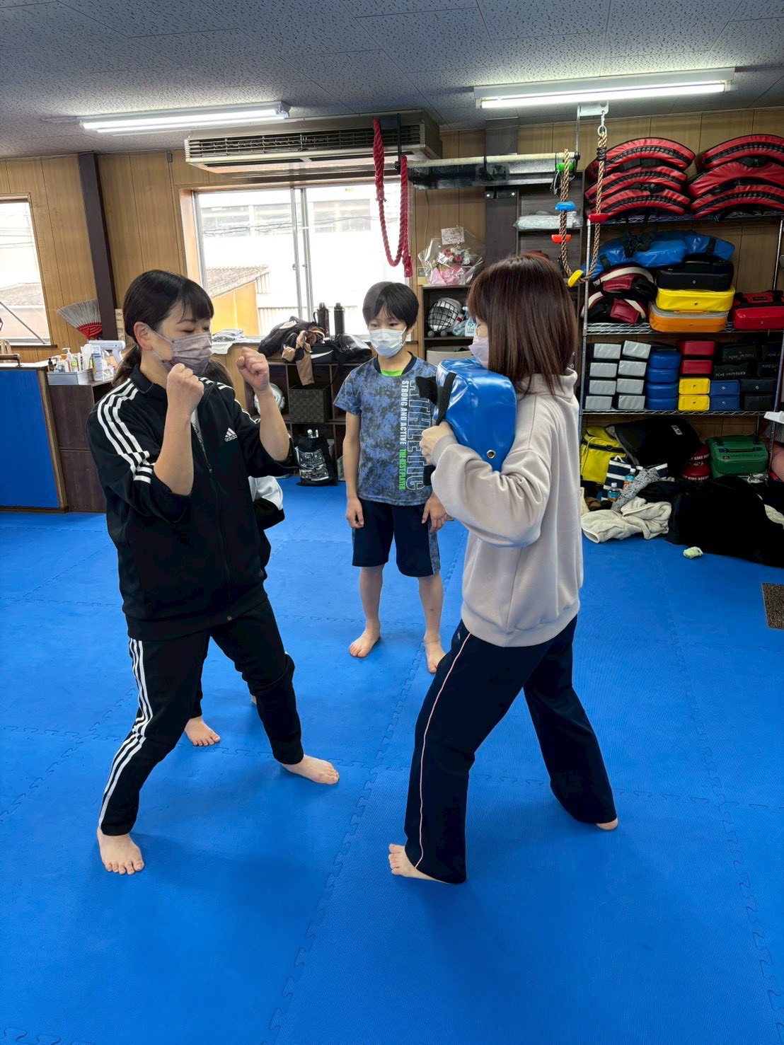 第一回パパママ空手体験会