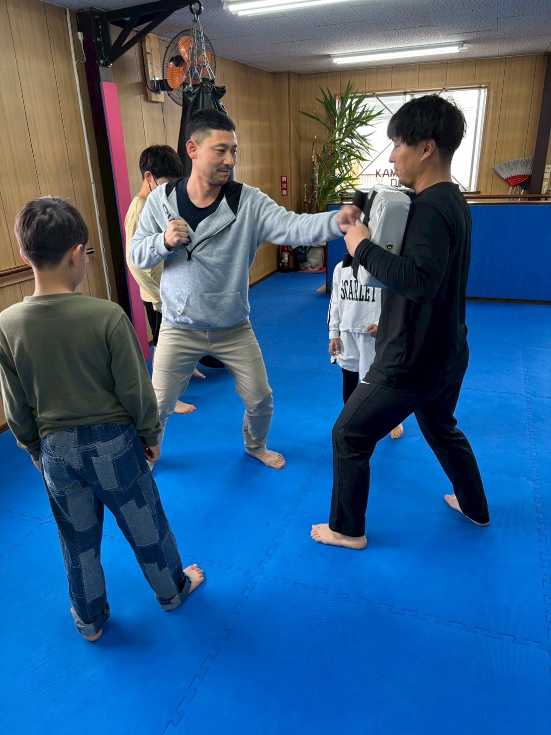 第一回パパママ空手体験会