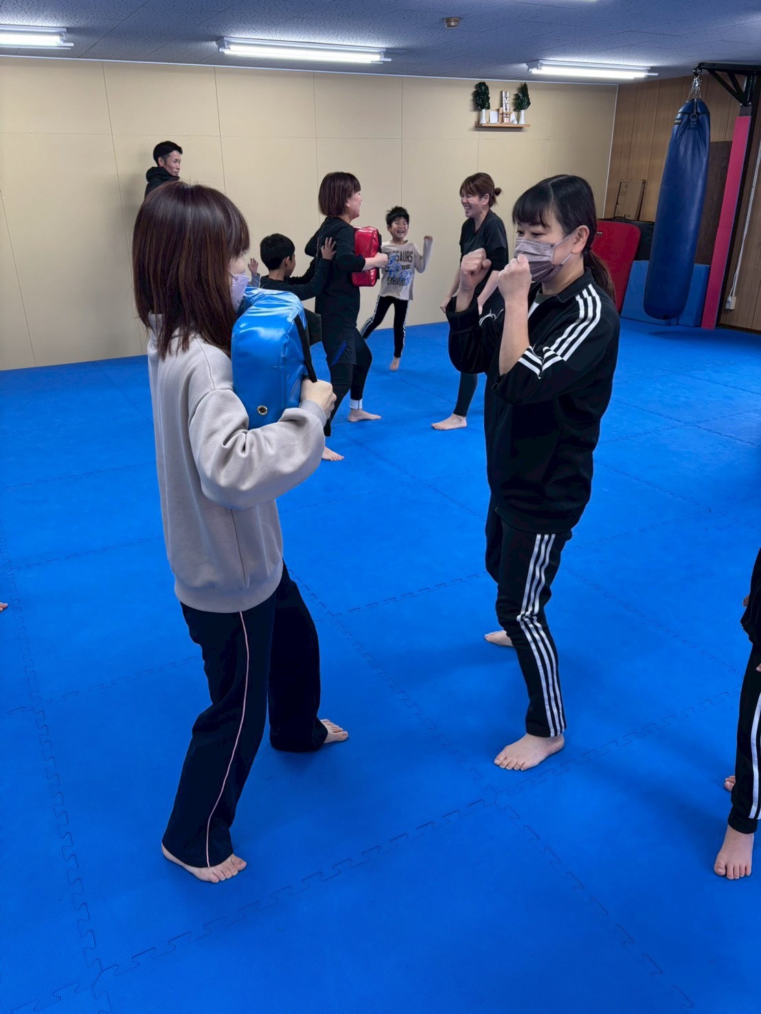 第一回パパママ空手体験会