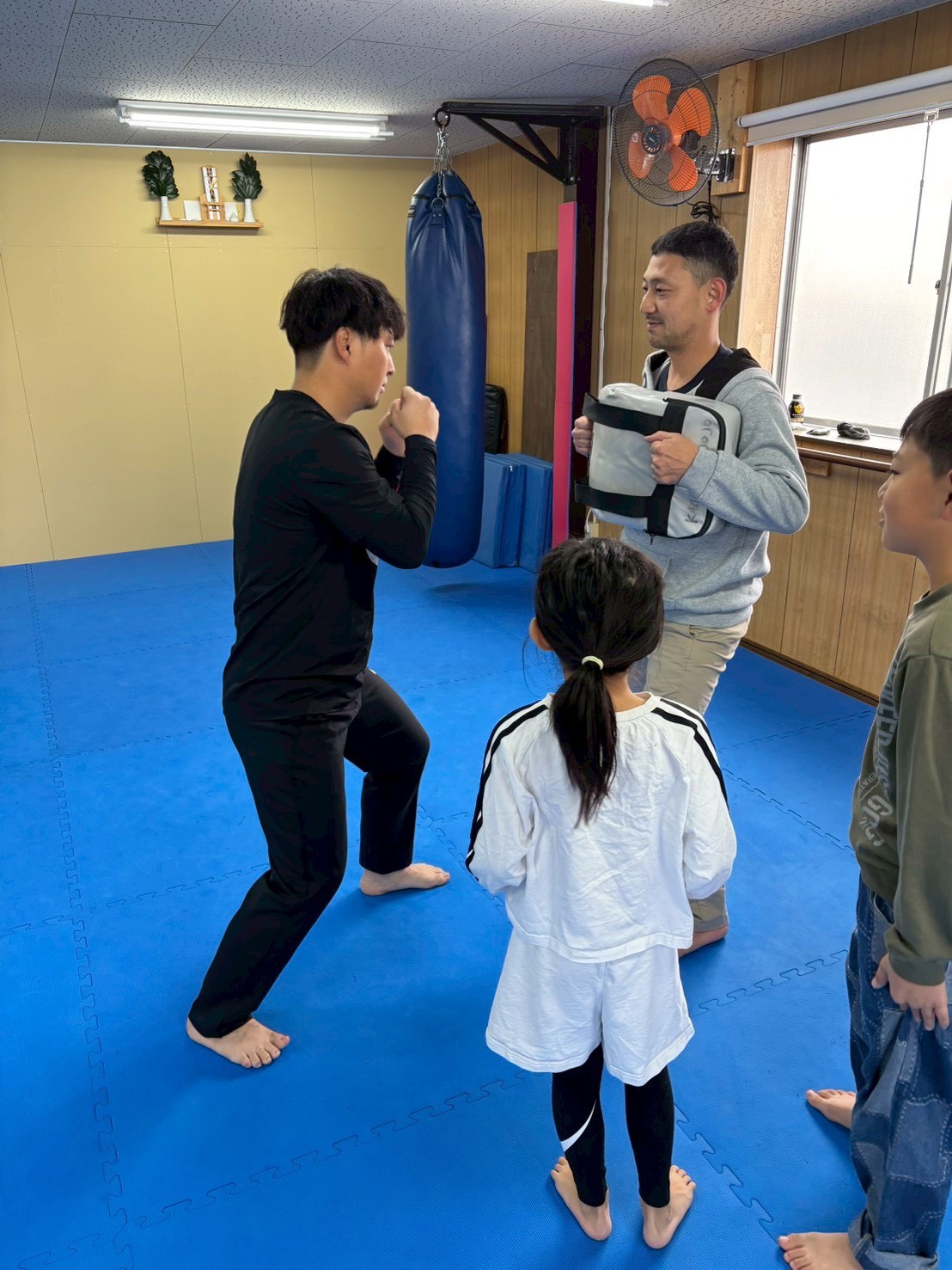 第一回パパママ空手体験会