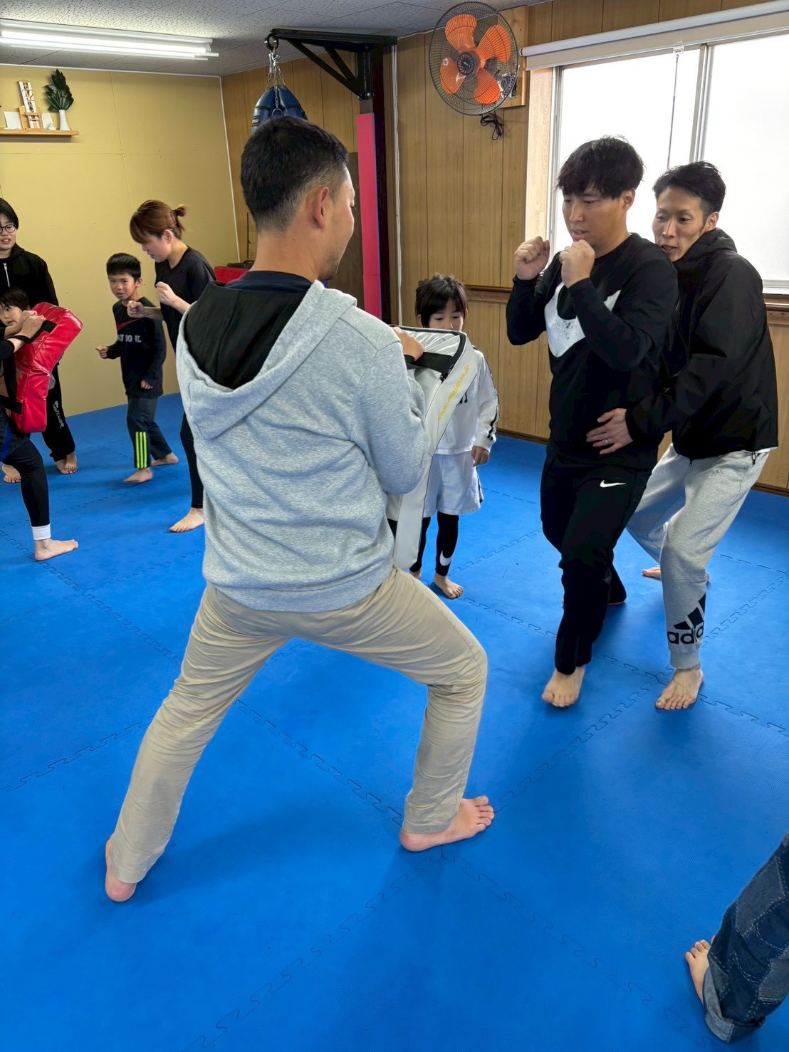 第一回パパママ空手体験会