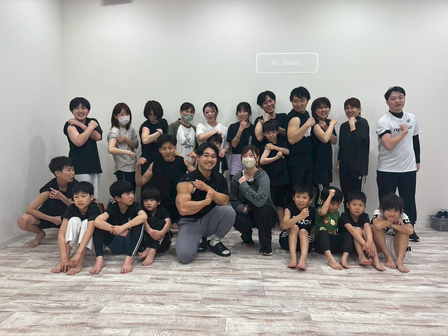 第2回空手体験会(主催／flesh fitness &亀川道場)