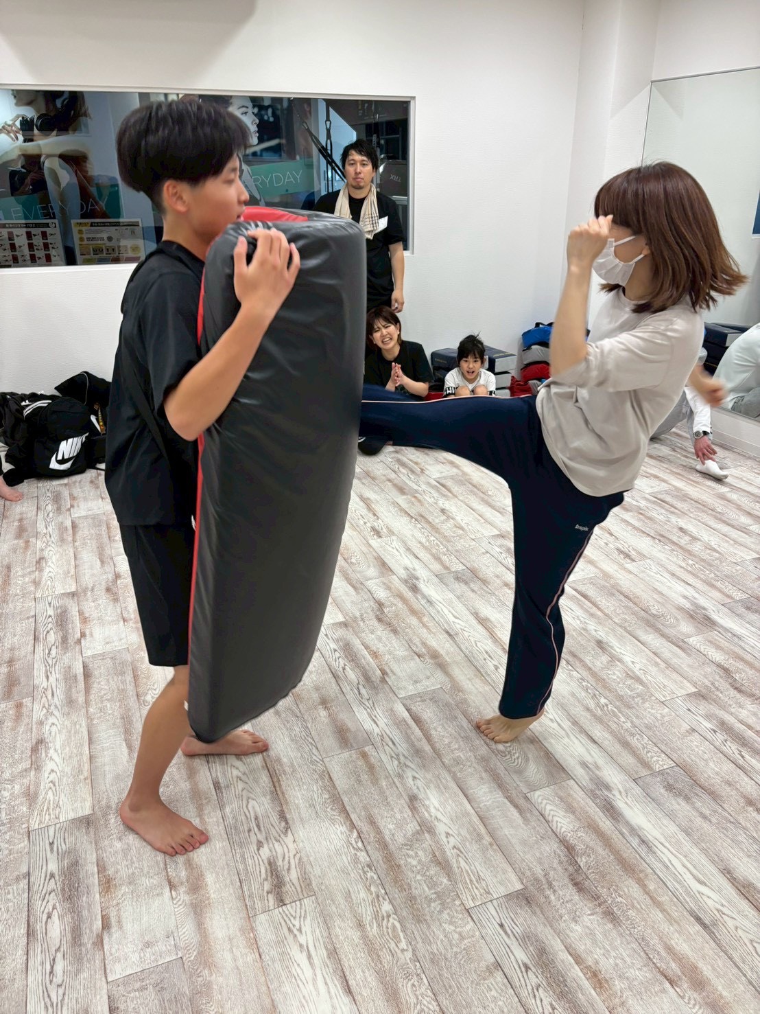 第2回空手体験会(主催／flesh fitness &亀川道場)