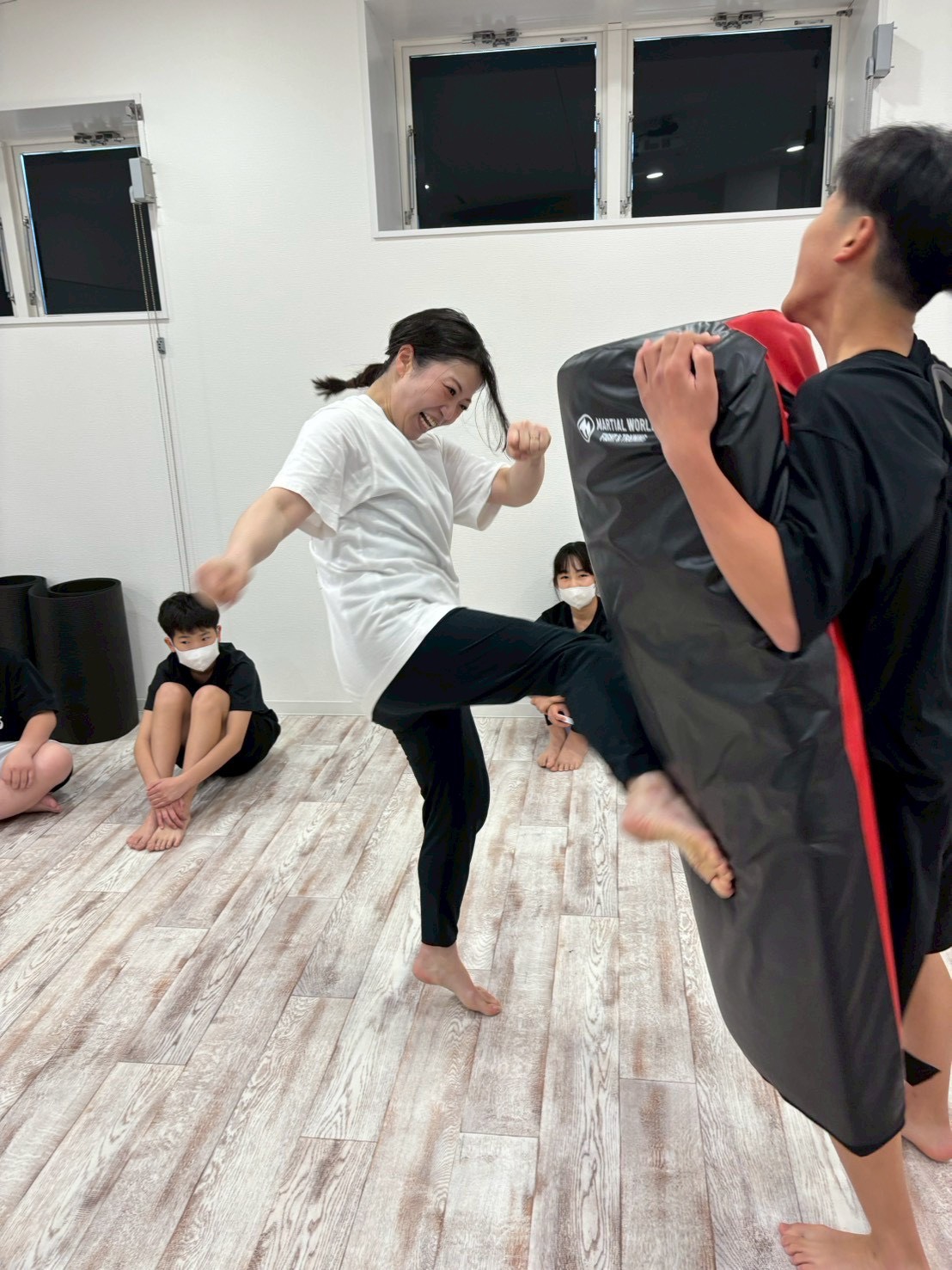 第2回空手体験会(主催／flesh fitness &亀川道場)